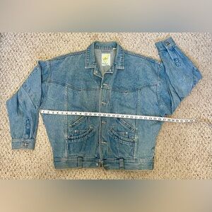 VTG 1980s Blue Zone Men’s Denim Jacket, Size L